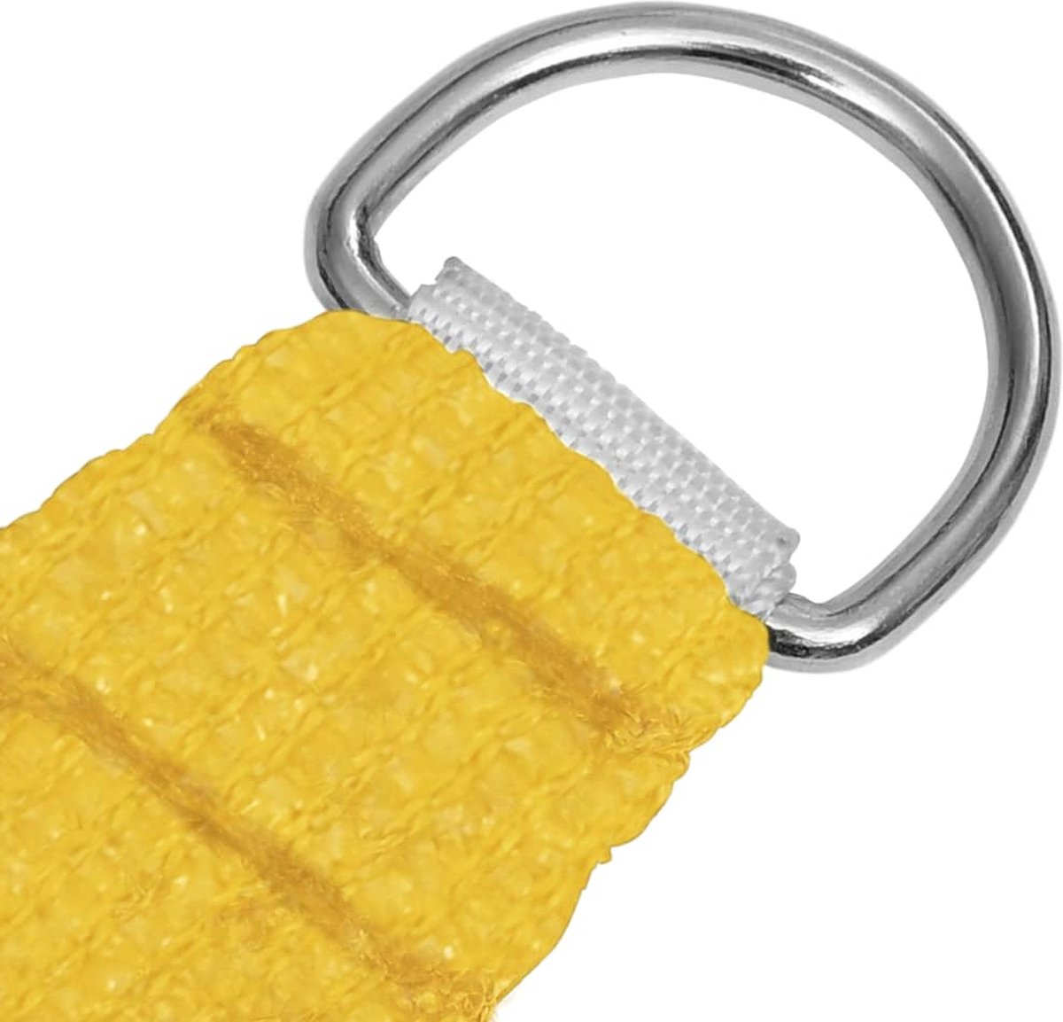 Vidaxl Zonnezeil 160 G/m² 3/4x2 M Hdpe - Geel