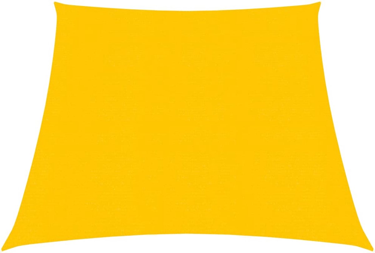 Vidaxl Zonnezeil 160 G/m² 3/4x2 M Hdpe - Geel