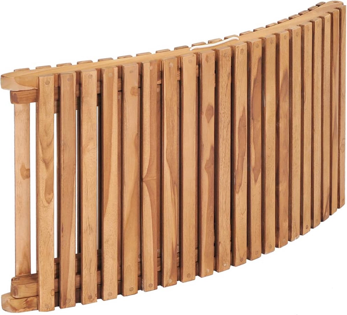 Vidaxl Ligbedden 2 St Met Kussens Massief Teakhout