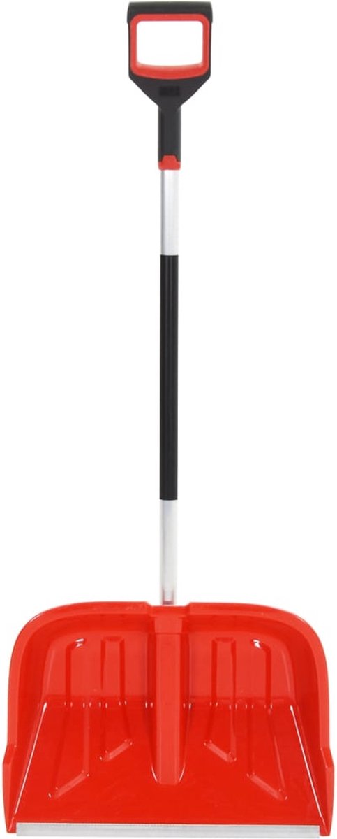 Vidaxl Sneeuwschep 136 Cm Aluminium - Rood
