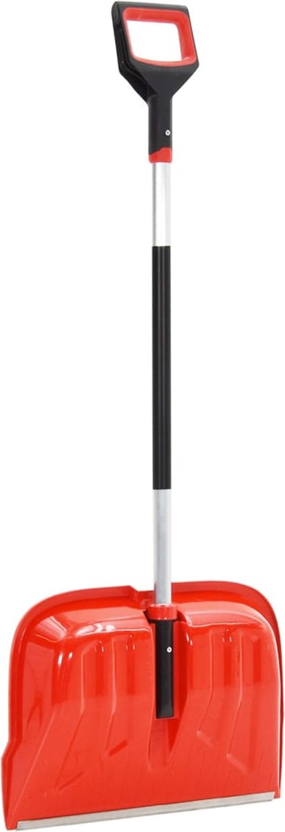 Vidaxl Sneeuwschep 136 Cm Aluminium - Rood