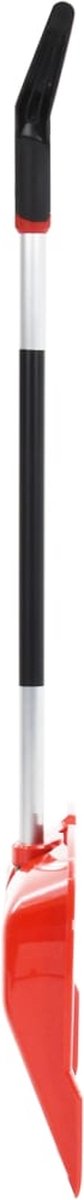 Vidaxl Sneeuwschep 136 Cm Aluminium - Rood