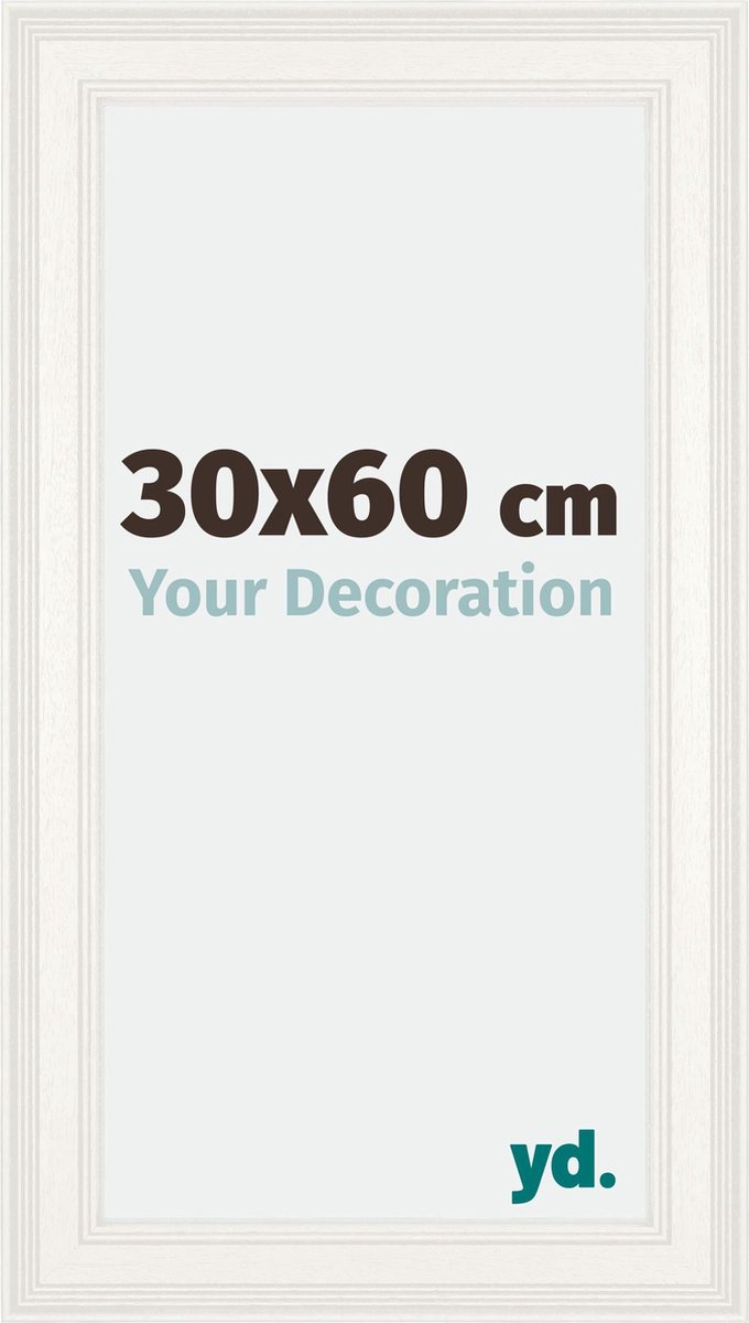 Your Decoration Londen Houten Fotolijst 30x60cm Wit