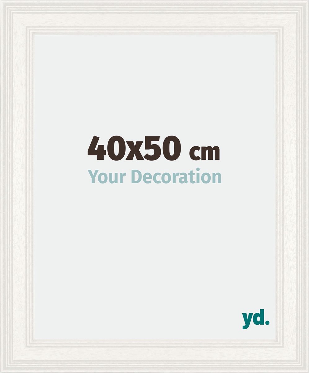 Your Decoration Londen Houten Fotolijst 40x50cm Wit