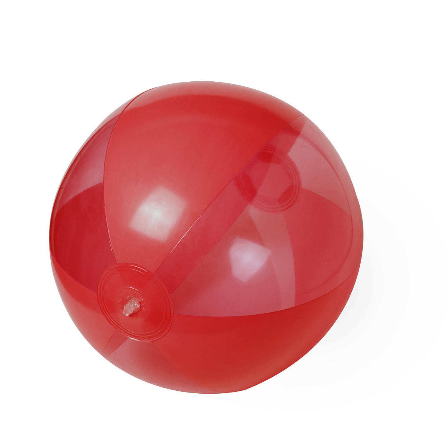 Opblaasbare Strandbal Plastic 28 Cm - Strandballen - Rood