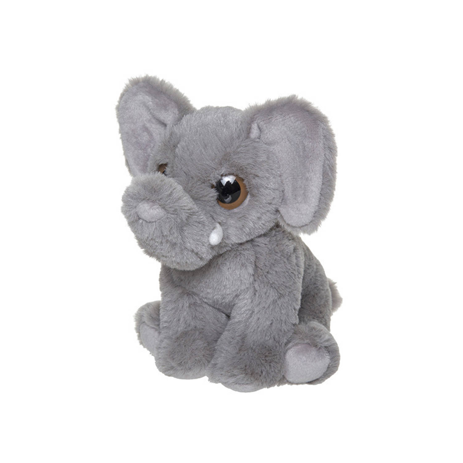 Pluche Olifant Knuffeldier Van 13 Cm - Knuffeldier