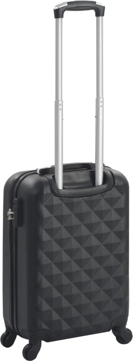 Vidaxl Harde Koffer Abs - Zwart