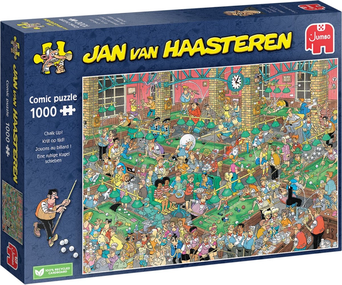 Jumbo Jan Van Haasteren Krijt Op Tijd! 1000 Stukjes