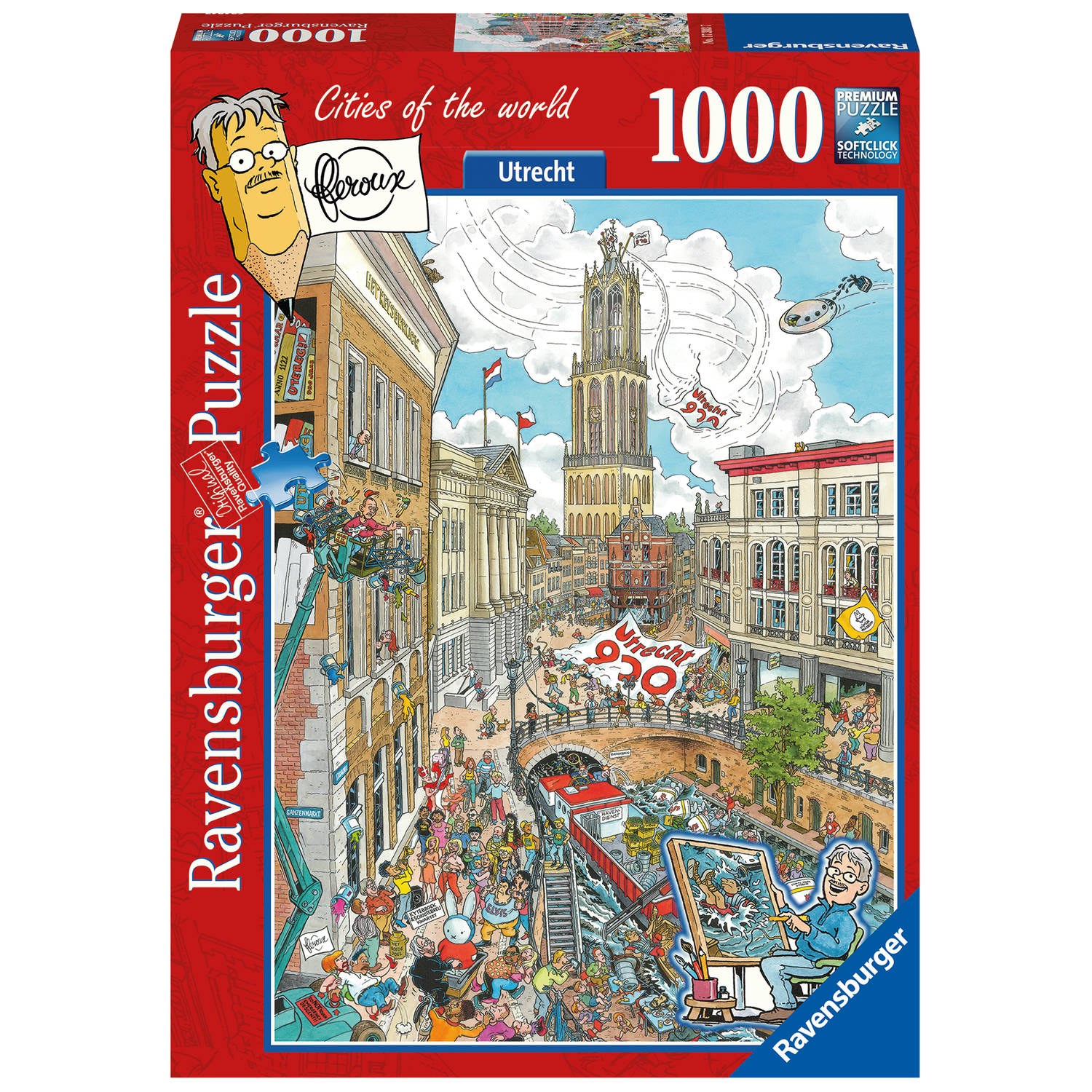 Ravensburger Fleroux Utrecht Puzzel 1000 Stukjes