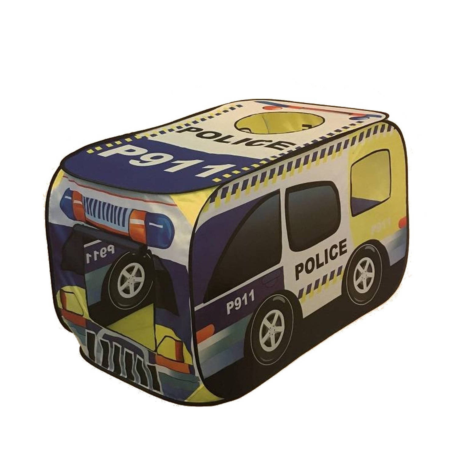 Playfun Tent Politieauto 126 X 74 X 74 Cm