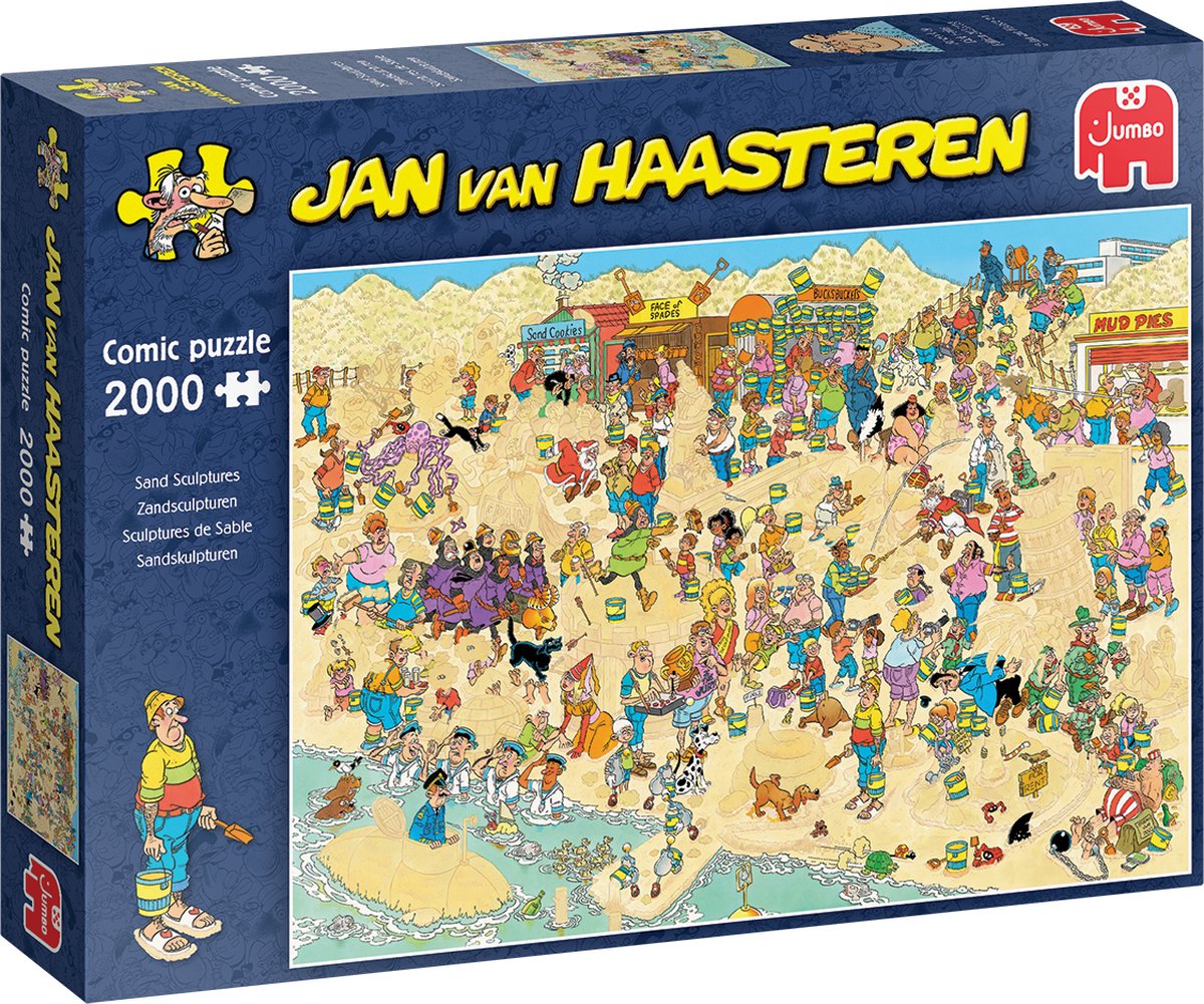 Jumbo Jan Van Haasteren Zandsculpturen 2000 Stukjes