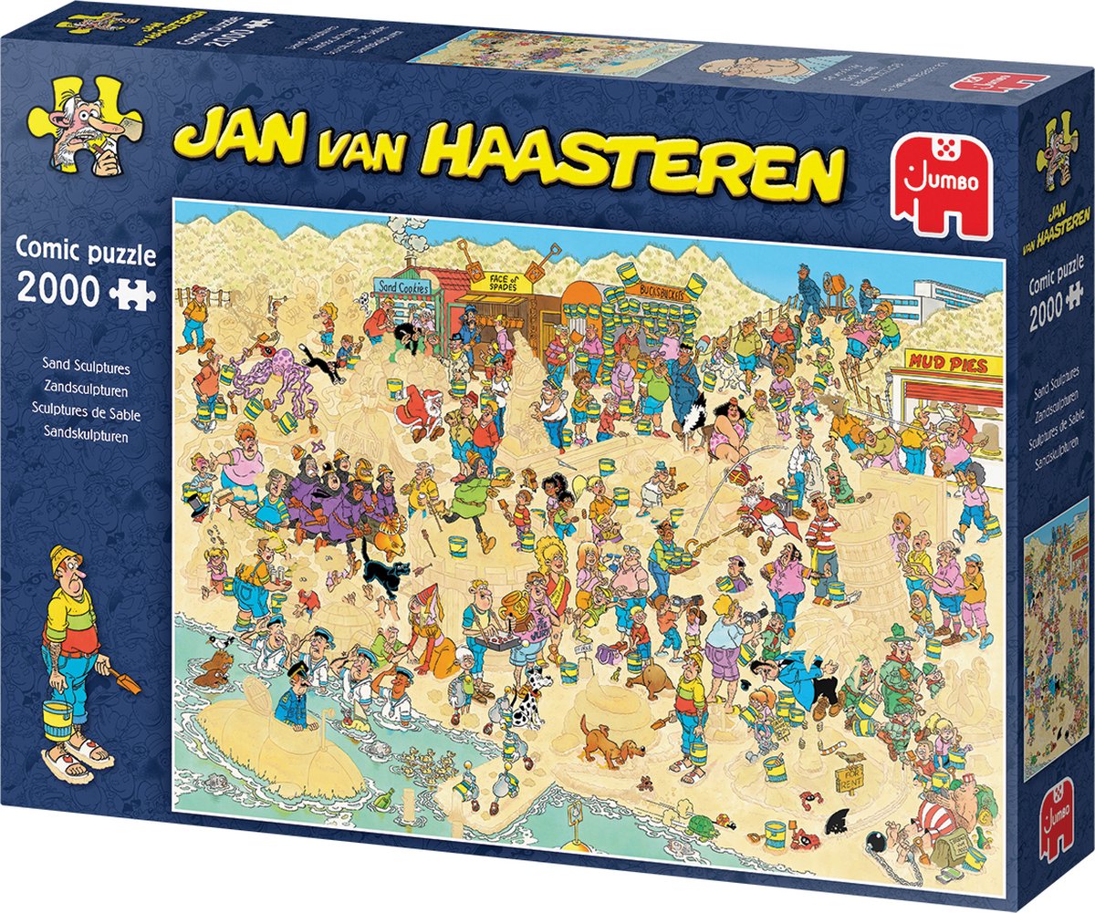 Jumbo Jan Van Haasteren Zandsculpturen 2000 Stukjes