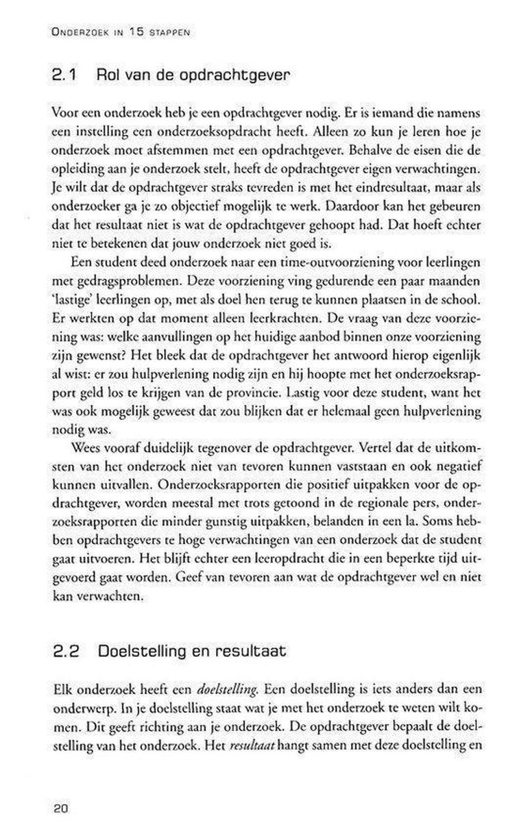 Boom Uitgevers Onderzoek in 15 stappen