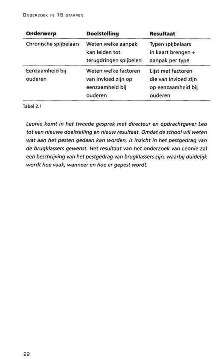 Boom Uitgevers Onderzoek in 15 stappen