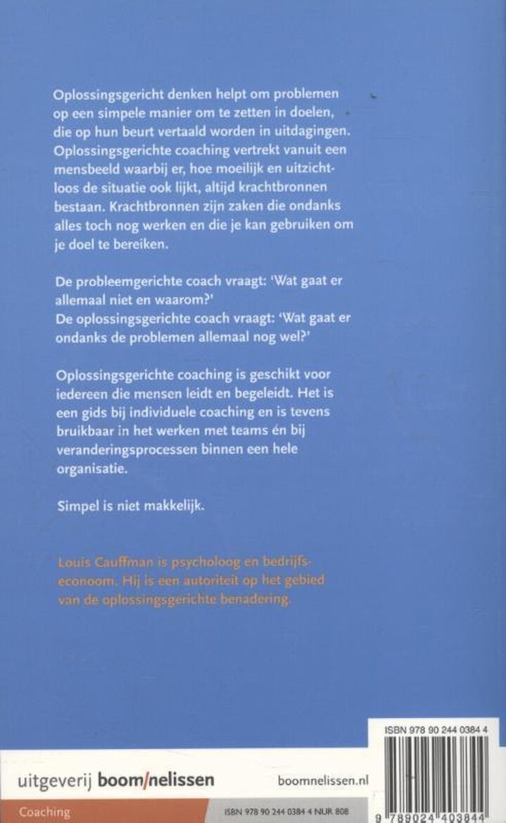 Oplossingsgerichte coaching