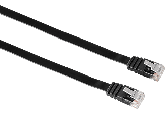 Hama Netwerkkabel CAT-5 plat 1 ster 5m - Zwart
