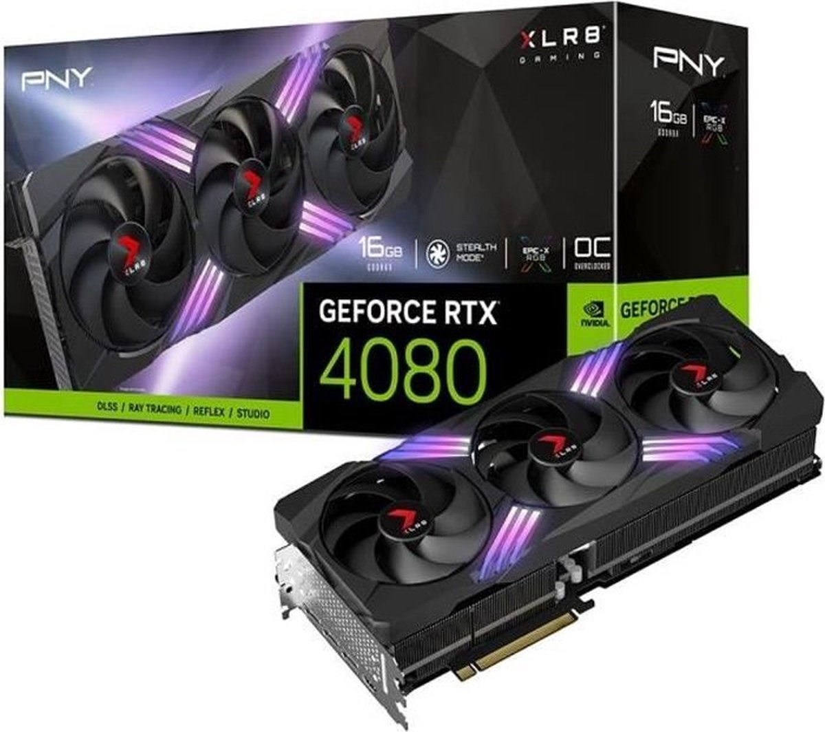 PNY GeForce RTX 4080 XLR8 Gaming VERTO OC