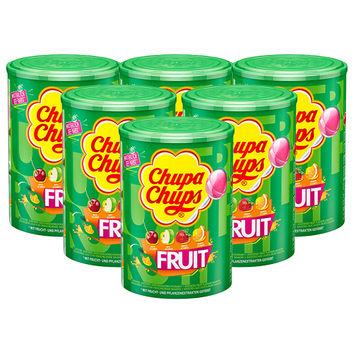 Chupa Chups - Lolly&apos;s Fruit - 6x 100 stuks