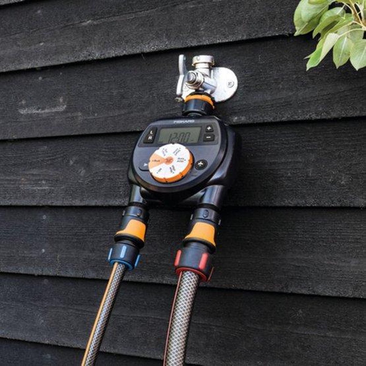 Fiskars Watertimer | dubbele uitlaat
