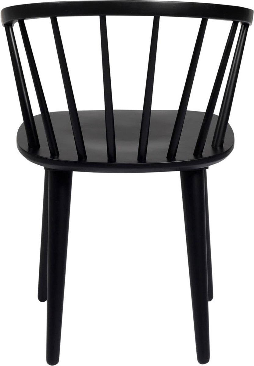 Rowico Home Carmen houten spijlenstoel - set van 2 - Zwart