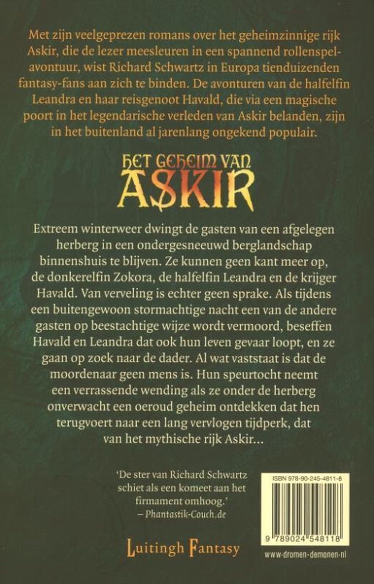 Luitingh Sijthoff Het geheim van Askir 1 - De eerste hoorn