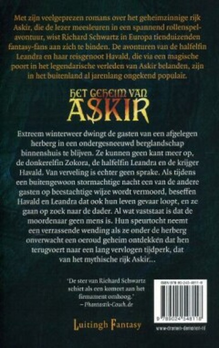 Luitingh Sijthoff Het geheim van Askir 1 - De eerste hoorn