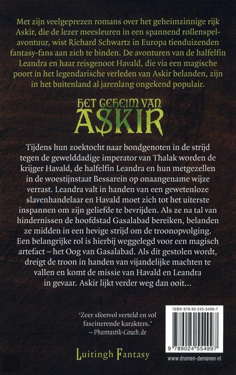 Luitingh Sijthoff Het geheim van Askir 3 - Het oog van de woestijn