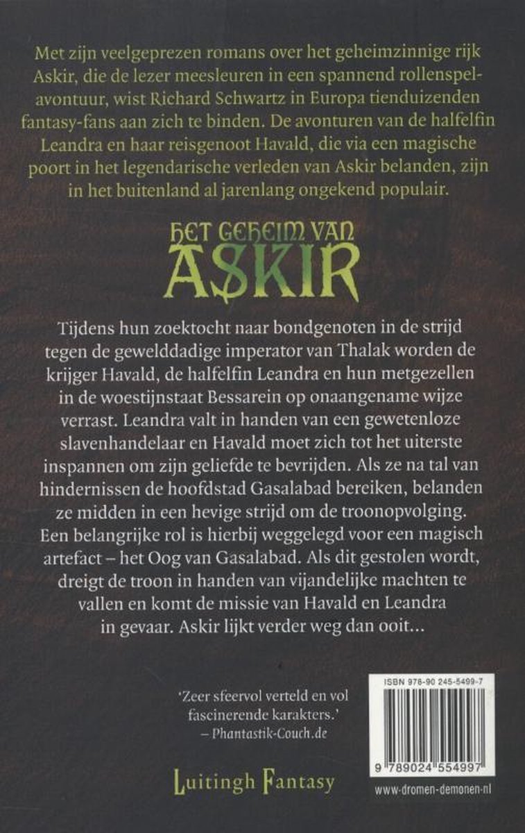 Luitingh Sijthoff Het geheim van Askir 3 - Het oog van de woestijn