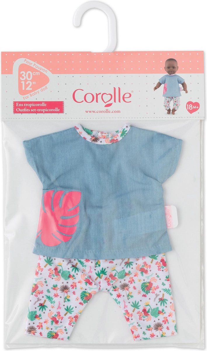 COROLLE - Mijn eerste Corolle baby - TropiCorolle Baby Set 30 cm