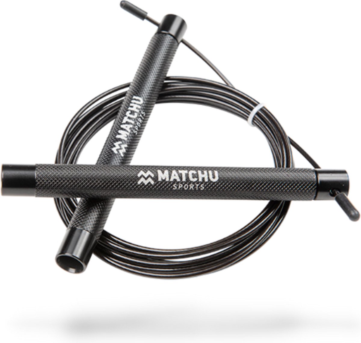 Matchu Sports Speedrope 320 cm - Aluminium - Zwart