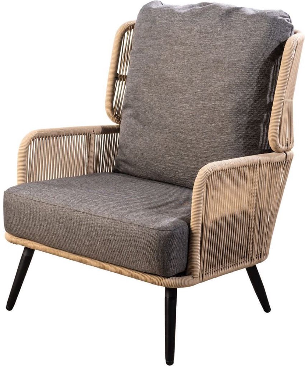 Yoi Loungestoel Tsubasa Natural - Bruin