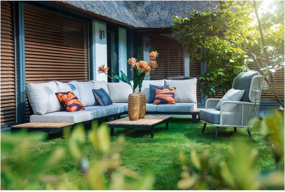 Yoi Loungestoel Tsubasa Natural - Bruin