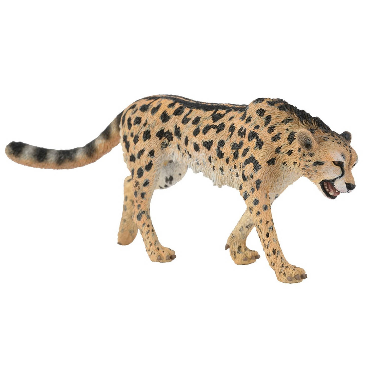 Collecta Wilde Dieren: Koning Cheetah - Zwart