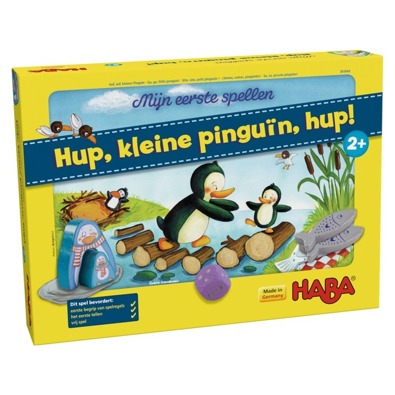 HABA kinderspel Hup, kleine pinguïn, hup! (NL)