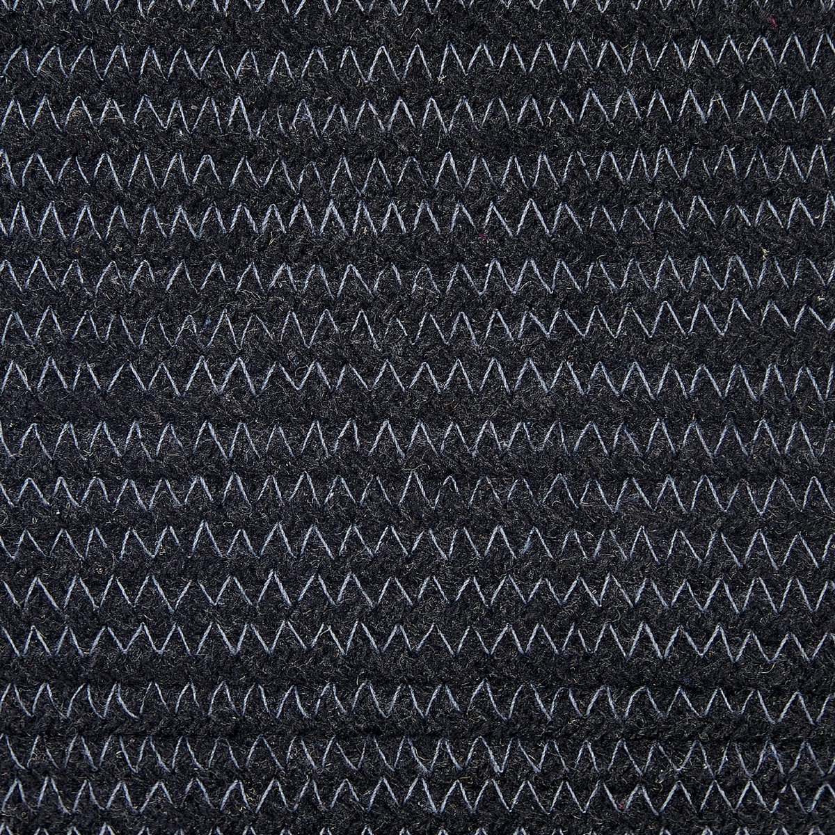 Beliani ARRAH - Mand--Katoen - Zwart