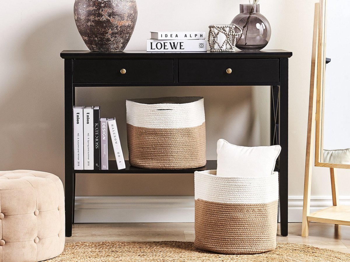 Beliani ARDESEN - Mand--Katoen - Beige