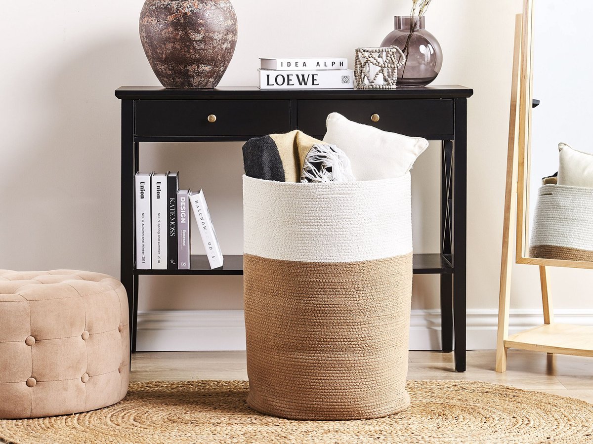 Beliani ARDESEN - Mand--Katoen - Beige