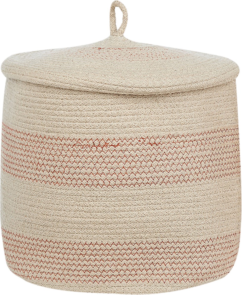 Beliani SILOPI - Mand--Katoen - Beige