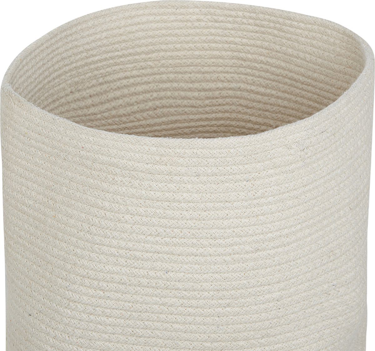 Beliani SILOPI - Mand-Wit-Katoen