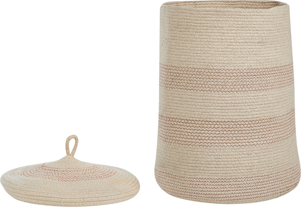 Beliani SILOPI - Mand--Katoen - Beige