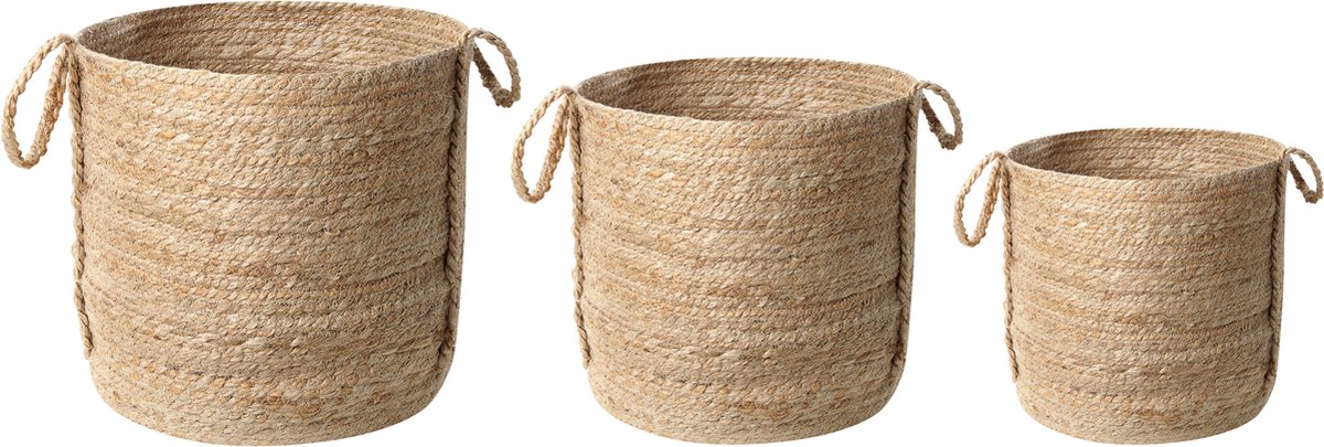 Beliani WADH - Mand-Natuurlijk-Jute - Beige