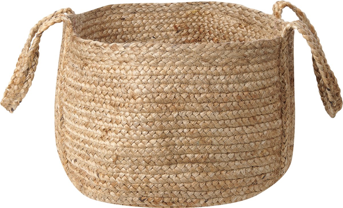 Beliani KORNAK - Mand-Natuurlijk-Jute - Beige