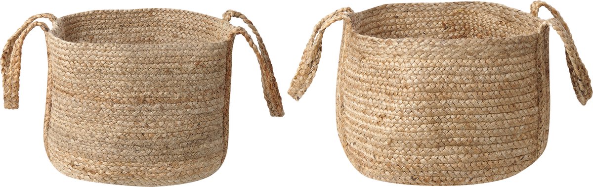 Beliani KORNAK - Mand-Natuurlijk-Jute - Beige