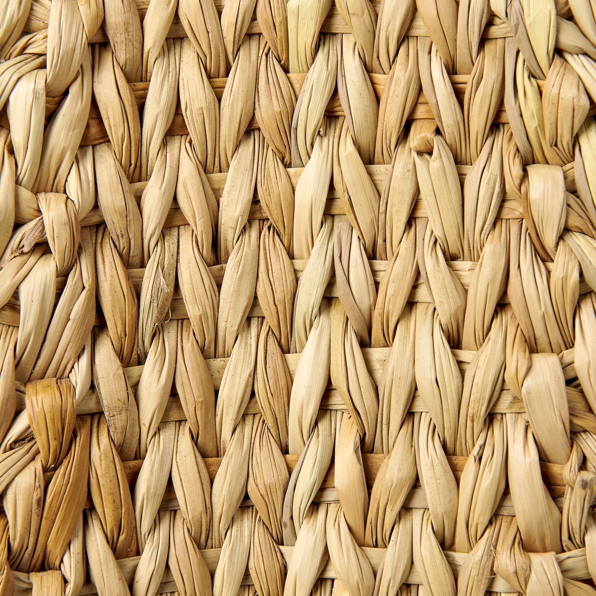 Beliani WASHUK - Mand-Natuurlijk-Waterhyacinth - Beige