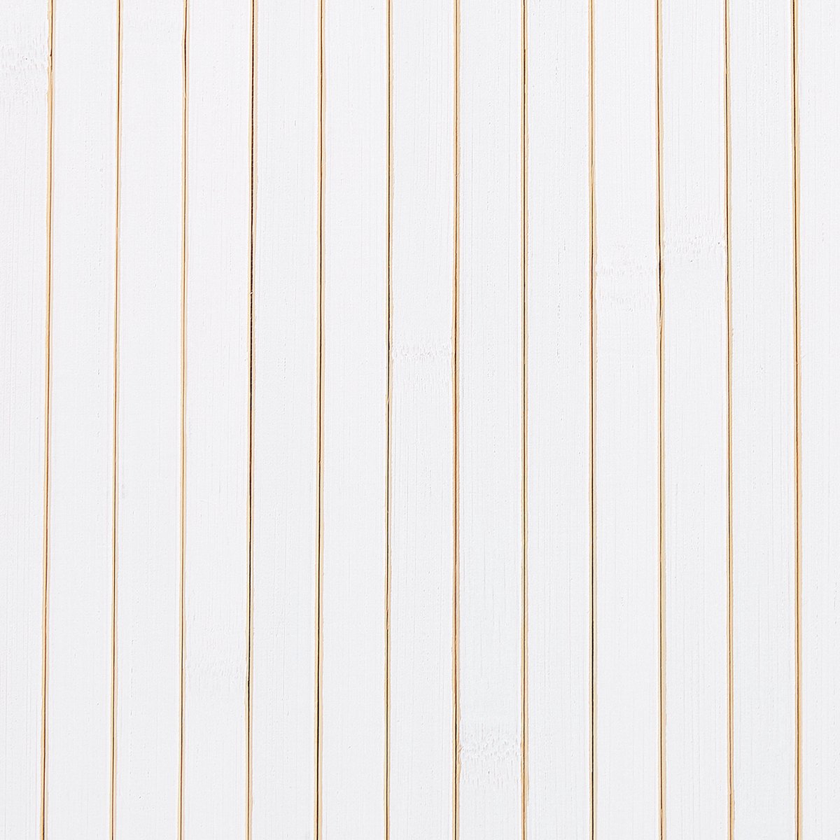 Beliani MATARA - Mand-Wit-Bamboehout