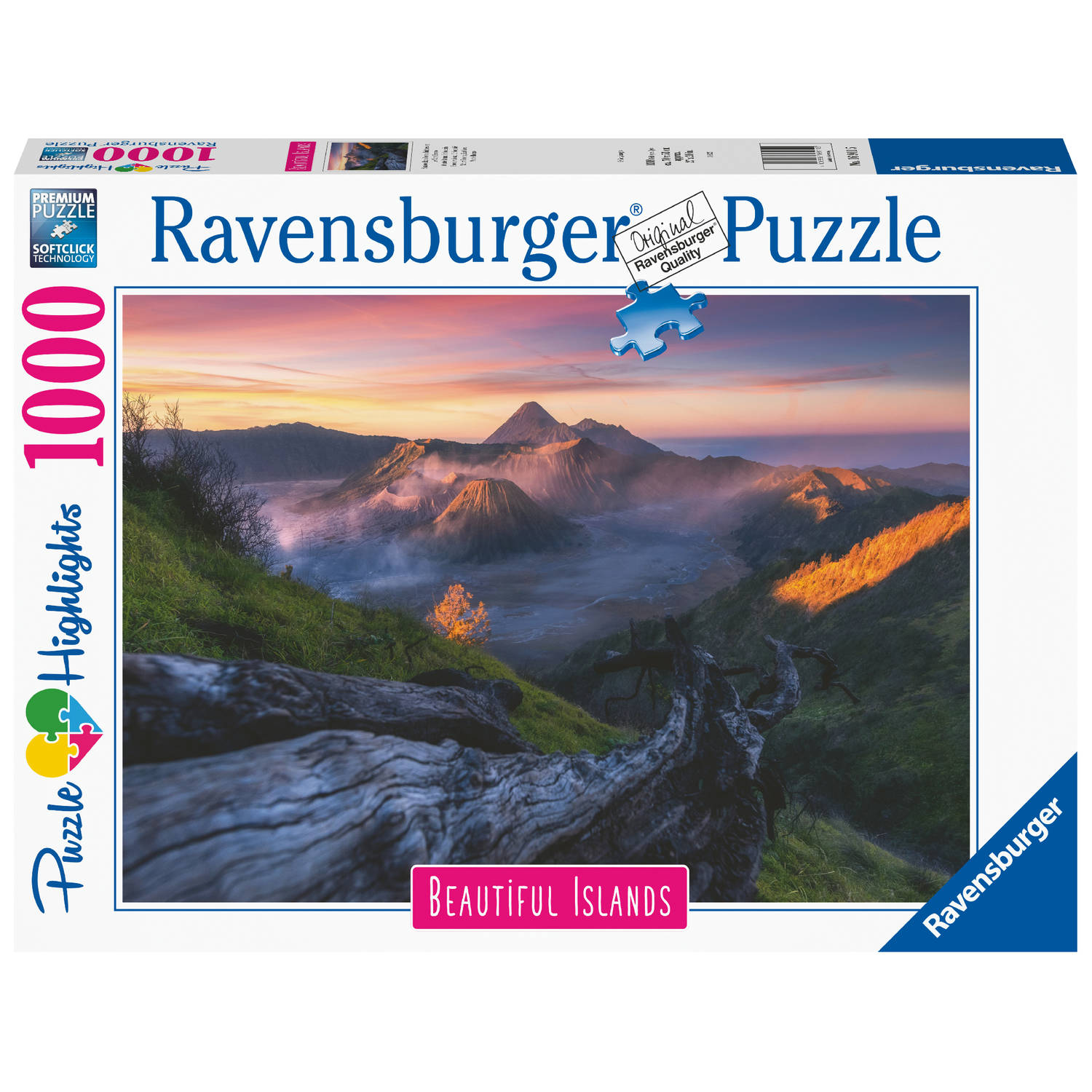 Ravensburger Bromo vulkaan, Indonesië 1000 stukjes