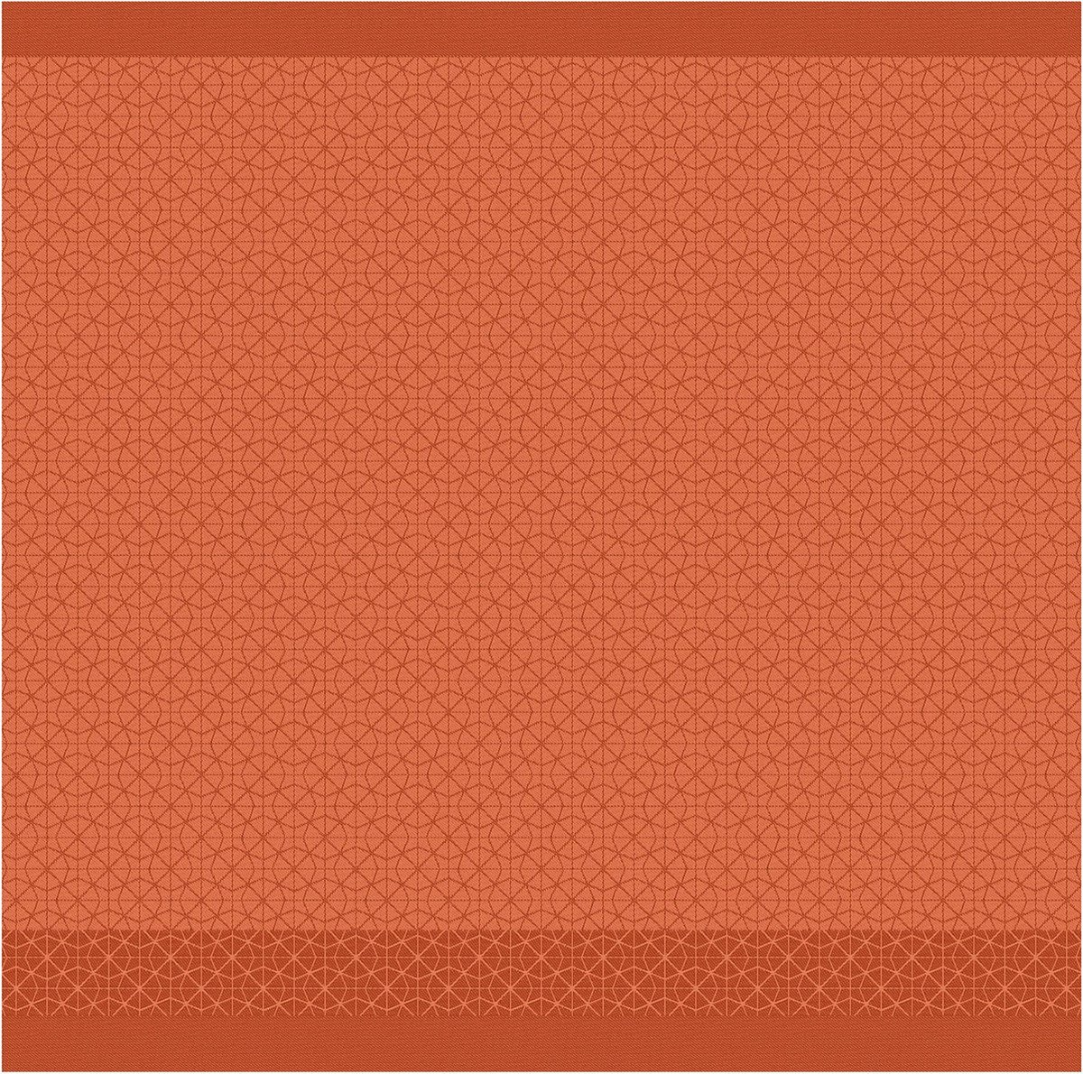 DDDDD theedoek Chrystal - 60x65 cm - Sienna - 6 stuks - Oranje