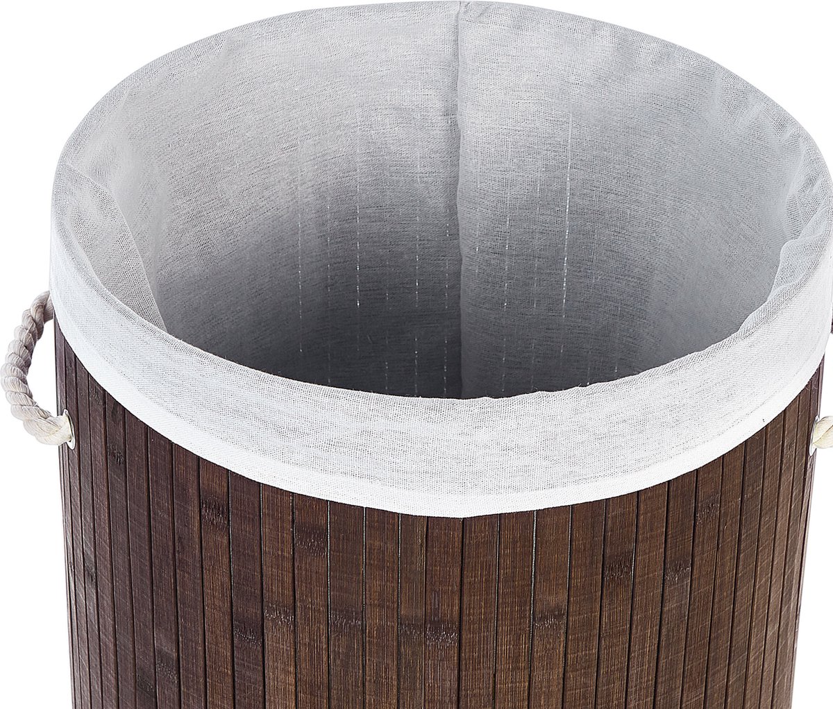 Beliani SANNAR - Mand--Bamboehout - Bruin