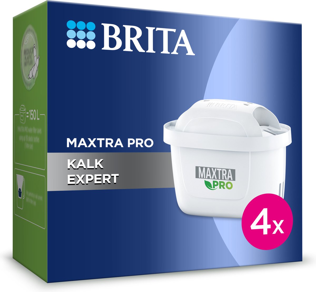 Brita - Waterfilterpatroon - MAXTRA Pro Limescale Expert - 4Pack
