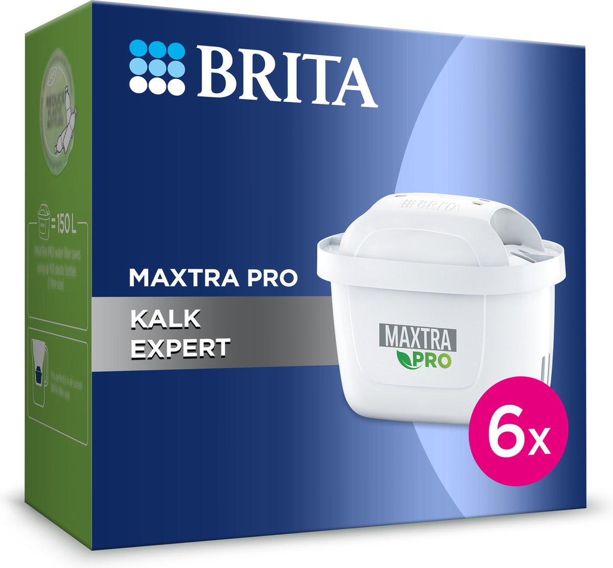 Brita - Waterfilterpatroon - MAXTRA Pro Limescale Expert - 6Pack